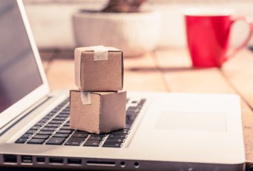Global online shopping transportation and fulfillment concept image